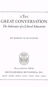 The Great Conversation